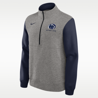 Penn State Club Men's Nike College 1/2-Zip Crew