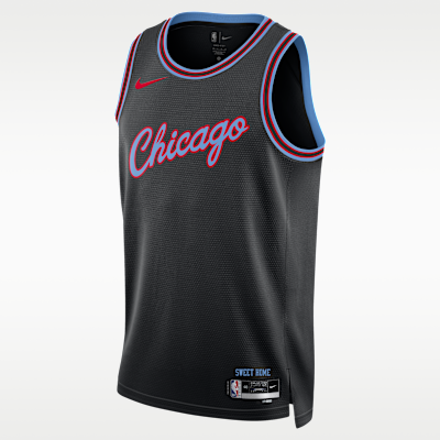 Jersey Nike Dri-FIT de la NBA Swingman para hombre Chicago Bulls City Edition
