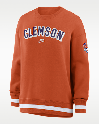 Clemson Legacy Phoenix Women's Nike College Oversized Pullover Crew