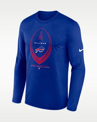 Мужская футболка Buffalo Bills Legend Icon Nike Dri-FIT NFL Long-Sleeve
