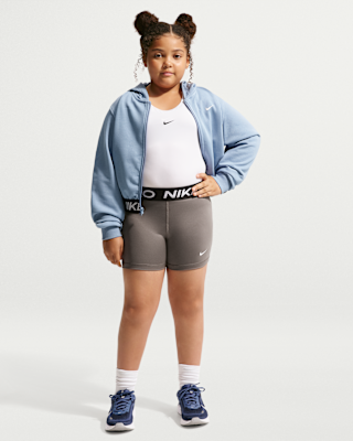 Nike Pro Girls' Dri-FIT Shorts (Extended Size)