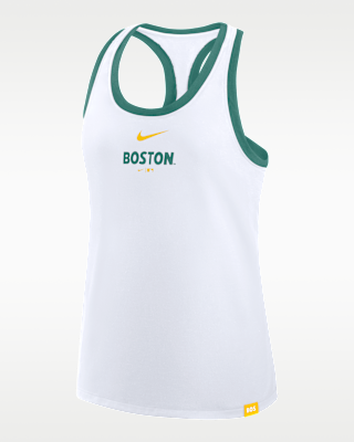 Женские  Boston Red Sox Script City Connect Nike MLB Racerback Tank Top