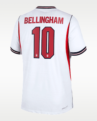 Мужские джерси Jude Bellingham England National Team 2026 Match Home Nike Dri-FIT ADV Soccer Jersey