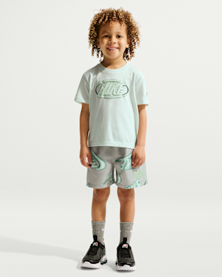 Детская футболка Nike Sportswear Club Toddler 2-Piece Floatie and Shorts Set