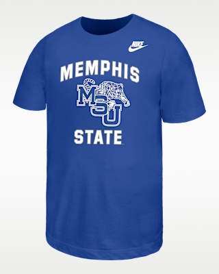 Детская футболка Memphis Tigers Big Kids' Nike Football для футбола