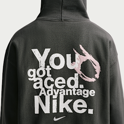 Nike Solo Swoosh Fleece Erkek Kapüşonlu Üst görsel 2