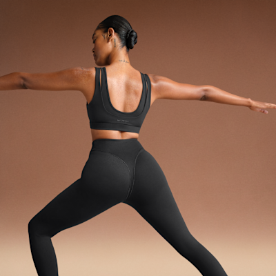 Leggings NikeSKIMS Matte med hög midja och V-panel 66 cm för kvinnor