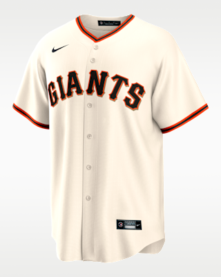Мужские джерси Rafael Devers San Francisco Giants Nike MLB Replica Jersey
