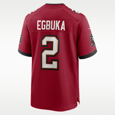 Jersey Nike de la NFL Game para hombre de Emeka Egbuka de los Tampa Bay Buccaneers