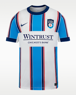 Детские джерси Chicago Stars Stadium Edition Big Kids' Nike Dri-FIT Replica Jersey