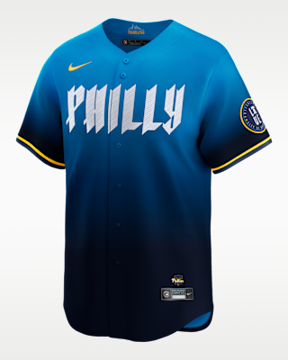 Мужские джерси J.T. Realmuto Philadelphia Phillies City Connect Nike Dri-FIT ADV MLB Limited Jersey