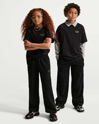 Детские Nike Sportswear Club Fleece Big Kids' Fleece Open-Hem Pants