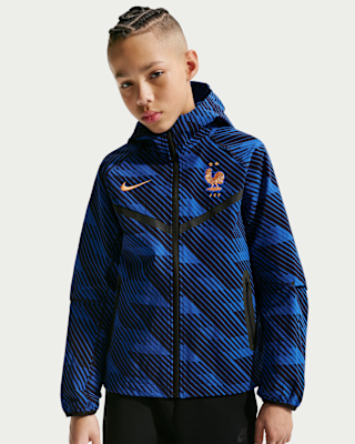Детская куртка FFF Tech Big Kids' (Boys') Nike Soccer Full-Zip