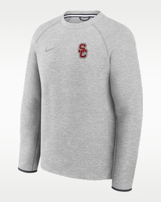 Мужские  USC Tech Fleece Nike College Pullover Crew
