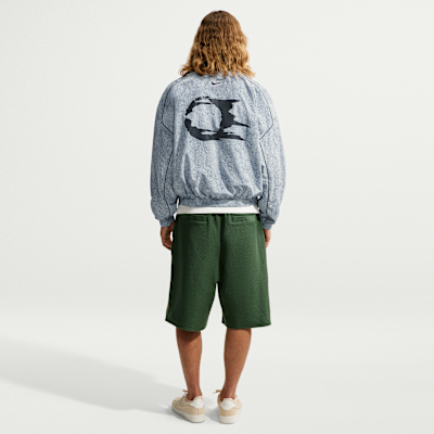 Nike Club Rules Oversize Tam Boy Fermuarlı Erkek Ceketi görsel 5