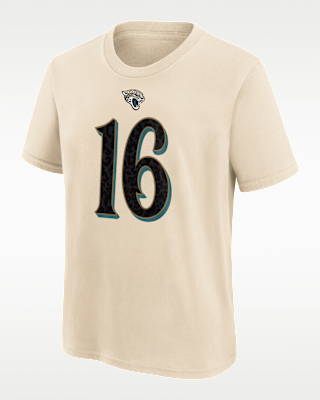 Детская футболка Trevor Lawrence Jacksonville Jaguars Rivalries Collection Big Kids' Nike NFL