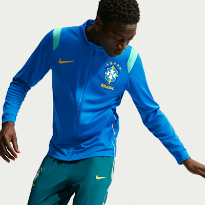 Nike Brazil Academy Pro Nike Dri-FIT Erkek Futbol Antrenman Ceketi görsel 3
