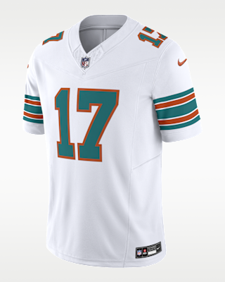 Мужские джерси Jaylen Waddle Miami Dolphins Nike Dri-FIT NFL Limited Football Jersey для футбола