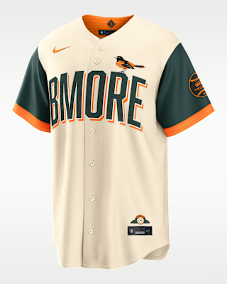 Мужские джерси Baltimore Orioles City Connect Nike MLB Stadium Jersey