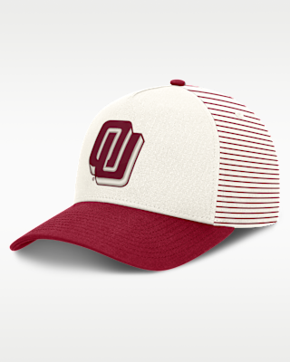 Женские Oklahoma Rise Nike Dri-FIT College A-Frame Adjustable Hat