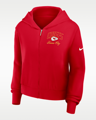 Женское худи Kansas City Chiefs Primetime Nike NFL Full-Zip Hoodie