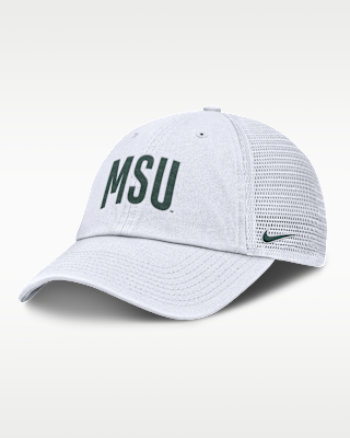 Мужские  Michigan State Primetime Campus Club Nike College Trucker Adjustable Hat