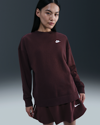 Женский свитшот Nike Sportswear Club Fleece Loose Crew-Neck