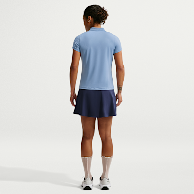 Nike Golf Club Dri-FIT UV Kısa Kollu Kadın Golf Polo Üstü görsel 5