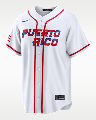 Мужские джерси Martín Maldonado Puerto Rico National Baseball Team 2026 World Baseball Classic Nike Stadium Jersey