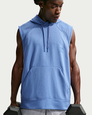 Мужское худи Nike N.A.C. Dri-FIT Fleece Sleeveless Training Hoodie для тренировок