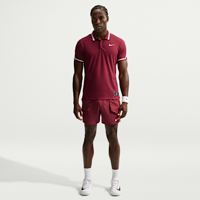 NikeCourt Slam Aero-FIT Erkek Tenis Polo Üstü görsel 4