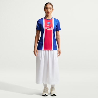 Nike Paris Saint-Germain 2026/27 Stadyum İç Saha Nike Dri-FIT Kadın Futbol Taraftar Forması görsel 4