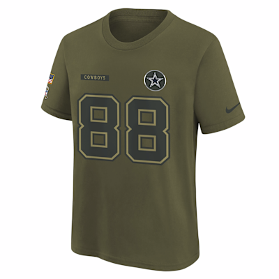 CeeDee Lamb Dallas Cowboys Salute to Service Big Kids’ Nike NFL T-Shirt