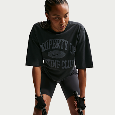 Nike Women's Oversized Dri-FIT Short-Sleeve T-Shirt