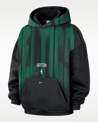 Мужское худи Boston Celtics Nike Standard Issue Fleece Basketball Hoodie для баскетбола