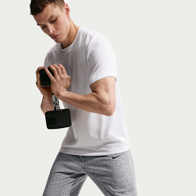 Nike Therma Therma-FIT Bileğe Doğru Daralan Erkek Fitness Eşofman Altı görsel 4
