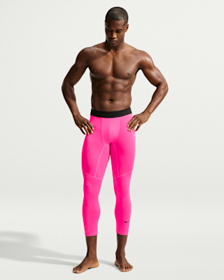 Мужские тайтсы Nike Pro Dri-FIT 3/4-Length Fitness Tights для тренировок