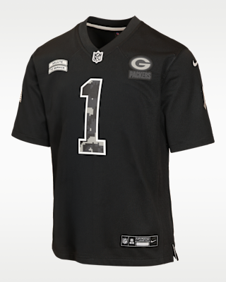 Детские джерси Micah Parsons Green Bay Packers Salute to Service Big Kids' Nike NFL Game Jersey