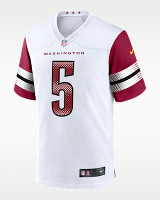 Мужские джерси Jayden Daniels Washington Commanders Nike NFL Game Jersey