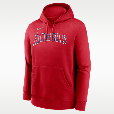 Mike Trout Los Angeles Angels Club Men's Nike MLB Pullover Hoodie
