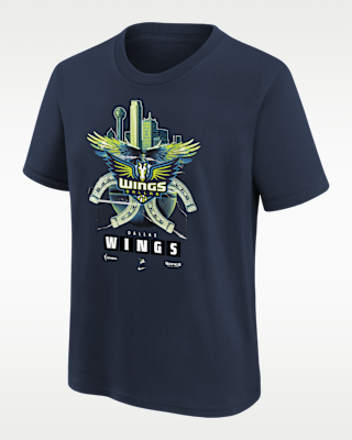Детская футболка Dallas Wings Big Kids' Nike WNBA