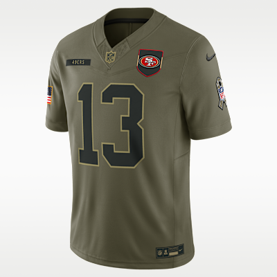 Brock Purdy San Francisco 49ers Salute to Service Men's Nike Dri-FIT NFL Limited Jersey