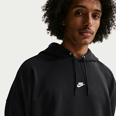 Nike Sportswear Club Oversize Fransız Havlu Kumaşı Erkek Kapüşonlu Sweatshirt'ü görsel 3