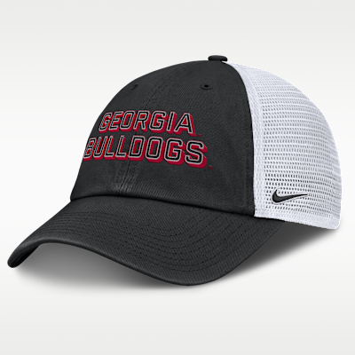 Gorra de rejilla universitaria Nike ajustable para hombre Georgia On-Field Club Gameday