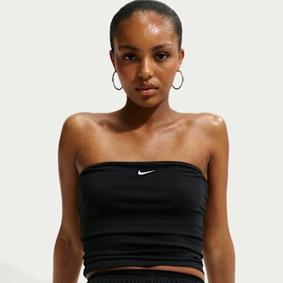Nike Sportswear Sıkı Kesimli Straplez Kadın Üstü görsel 3