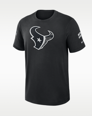 Мужская футболка Houston Texans Salute to Service Slub Nike Dri-FIT NFL