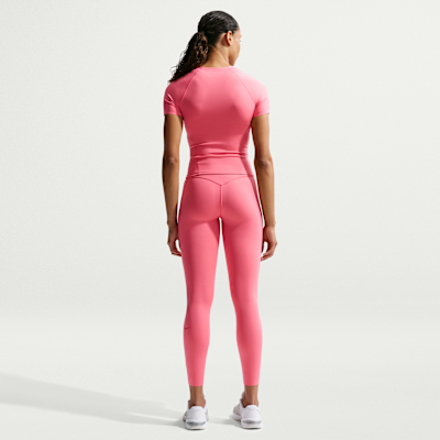 Nike Universa Yüksek Belli Bilek Üstü Ön Dikişsiz Kadın Taytı görsel 5