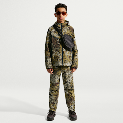 나이키 스포츠웨어 테크 우븐 주니어(남아) 풀집 탑