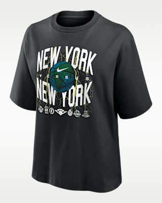 Женская футболка Nike "NY vs. NY" Basketball Boxy для баскетбола