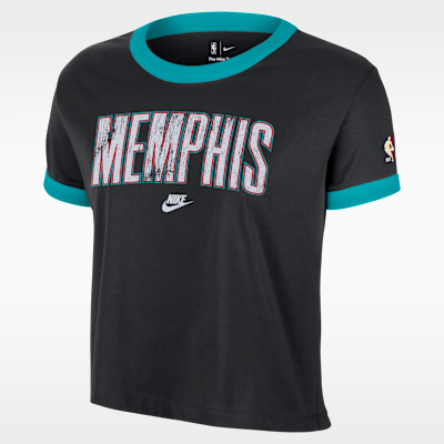 Memphis Grizzlies Essential Hardwood Classics Women's Nike NBA T-Shirt